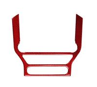 Marco Embellecedor Para La Navegación Y Consola Multimedia - Adhesivo Decorativo Para Ford Para Mustang GT 2015-2021(Style A Red)