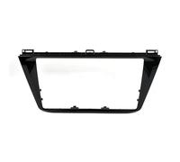 Marco Embellecedor para Panel De CD Y Radio De 8 Y 9,2 Pulgadas para VW para Tiguan MK2 2017-2020(9.2 Inch Black)