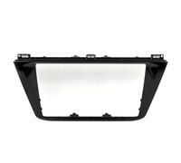 Marco Embellecedor para Panel De CD Y Radio para VW para Tiguan MK2 2017-2020(8 Inch Black)