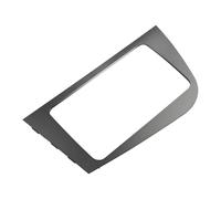 Marco Embellecedor para Radio De Doble DIN para Seat para Leon 2005-2012, Panel Estéreo para Instalación En Tablero.(Gray)