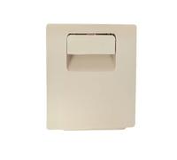 Marco embellecedor para Toyota para Camry 8th 2018-2020 Salpicadero Coche Caja Almacenamiento Inferior Izquierda Caja Monedas Lateral para Licencia Conducir Guantera salpicadero(1pc Beige)