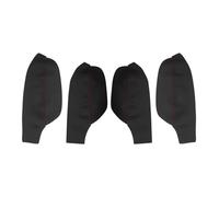 Marco embellecedor para VW para Tiguan 2008-2012 4 Uds. Panel Manija Puerta Interior Coche Cuero Microfibra/Cubierta Embellecedora Reposabrazos Puerta salpicadero(4X Door Armrest B-R)