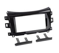 Marco Embellecedor Radio Autoradio Doble DIN 2 DIN Renault Alaskan Negro Piano