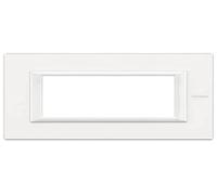 Marco embellecedor rectangular Axolute HA4804HD BTICINO Blanco Axolute 4 módulos