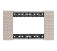 Marco embellecedorBticino KA4804MM Living Now4 modulos Optic