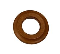 Marco empotrable 1 elemento en madera, diseño elegante y funcional, ideal para instalación de interruptores y enchufes.