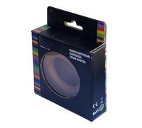 Marco empotrable de 1 elemento en madera, acabado F-Bright; ideal para crear soluciones de iluminación y decorativas.