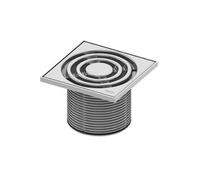 TECEdrainpoint S marco de rejilla, plástico, 142x142mm, incl. rejilla de diseño, 3660003