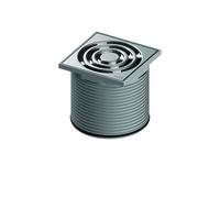 Marco en bruto TECEdrainpoint S, plástico, 100x100 mm, incluye rejilla de dis...