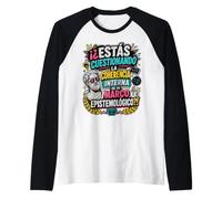 Marco Epistemológico Humor Filosófico Divertido Camiseta Manga Raglan