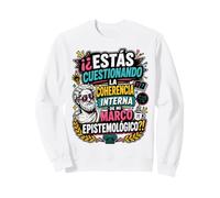 Marco Epistemológico Humor Filosófico Divertido Sudadera