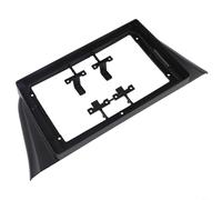 Marco estéreo de coche para Iveco Daily 2014+, panel adaptador de radio 2DIN de 9 pulgadas, plástico ABS para salpicadero, kit de montaje con instalación Plug and Play, color negro