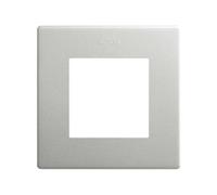 SIMON 270 | Marco estética icon con 1 elemento aluminio 27000610-093