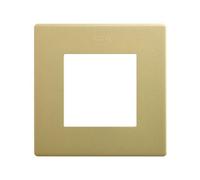 SIMON 270 | Marco estética icon con 1 elemento bronce 27000610-097
