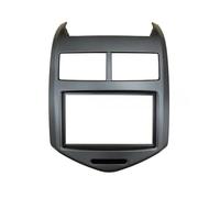 marco fascia radio estéreo Para Chevrolet Para Aveo Para Sonic Panel Tablero Kit Adaptador Bisel Consola Placa Fascia Radio Coche 9 Pulgadas(Sólo marco)