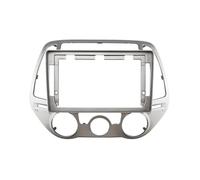 marco fascia radio estéreo Para Hyundai I20 2012 2013 2014 Auto Stereo Dash Fascia Trim Bisel 2 Din Head Unit Car Radio Frame Kit(Fotograma 2)