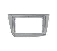 marco fascia radio estéreo Para Seat Para Altea 2004 2005 2006 2007 2008-2015 Doble Din Reproductor Audio Dvd Panel Dash Fascia Bisel 9 Pulgadas Auto Radio Estéreo(Rueda derecha)