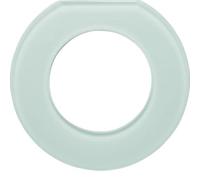 Marco final Berker By Hager 109219 serie1930 Glas Cristal Blanco