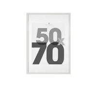Marco Foto Kalevi Blanco 70x50cm - Factory Cuadros | Decorativo y Funcional - Diseño Moderno