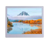 Marco Fotos Digital, Marco Fotos Digital 16 Pulgadas Pantalla Alta definición 1600x1200 Máquina Publicidad supermercado con inducción del Cuerpo Humano Álbum electrónico, Calendari