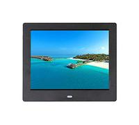 Marco Fotos Digital, Marco Fotos Digital Escritorio Pantalla Fotos Marco Fotos electrónico Alta resolución 1024x600 Marco Fotos Compatible con reproducción vídeo/Hora/Calendar