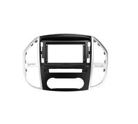 Marco Frontal para Radio De Coche Android 2 DIN Estéreo para Mercedes para Benz W447 para Vito 3 2014-2020 POMPOMPUR(Frame)