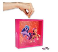 Marco Hucha My Little Pony - Hucha Arcoíris Oficial MLP, Decoración Infantil, Regalo para Niñas
