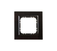 Marco individual SONATA negro cristal/negro R-1RGC/32/25