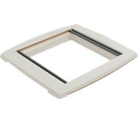 Marco interior para claraboya con oscurecedor doble plisado 40 x 40 cm visionstar mpk