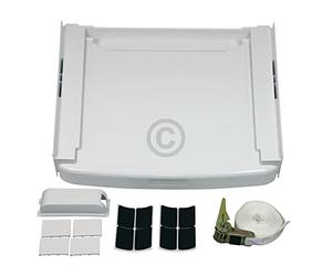 Marco intermedio compatible con WPRO 484000008436 SKS101 para lavadora secadora