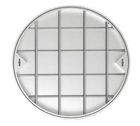 Marco Invisible de Acero Inoxidable 304 para Tapa de alcantarilla: diseño Duradero y Elegante, de 30 a 80 cm (70 cm/27,5 Pulgadas), Ideal para paisajismo Moderno y soluciones de Seguridad.