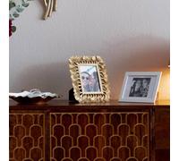 Marco KARE Ginkgo, 10 x 15 cm, poliresina, dorado