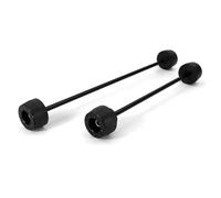 Marco la Rueda Protección Compatible Con Aprilia Para Tuono V4 RR 2009 2010 2011 2012 2013 2014 2015 2016 2017 2018 2019 2020 2021 2022 Deslizadores Eje Delantero Y Trasero La Motocicleta