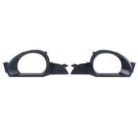 Marco lámpara antiniebla Rejilla Luz Antiniebla Para Q7 Para Pre-Facelift 2007 2008 2009, Cubierta Luz Parachoques Delantero Piezas Protección Panel Embellecedor 4L0807489 4L0807490