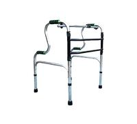 Marco ligero para silla de ruedas con ayuda a la movilidad, marco de acero inoxidable, dispositivo de caminar resistente, plegable, ligero, asistencia para ancianos, 52 x 49 x 75 - 87 cm, cómodo viaje