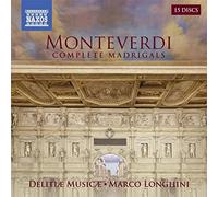 Marco Longhini - Claudio Monteverdi: Madrigali Libri I-IX (Gesamtaufnahme, 15 CD-Box)