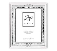 Marco MATERA de mesa NOZZE D'ORO en plata Plated para fotos 15 x 20 cm, vertical, chapado en plata, fabricado en Italia