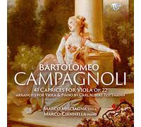 Marco Misciagna|Marco Ciannella - Campagnoli: 41 Caprices for Viola Op.22, arranged for Viola & Piano by Carl Albert Tottmann