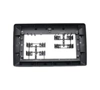 Marco Panel Estéreo 7 9 Pulgadas Universal 2 DIN Car Radio Fascia para Unidad Central Panel Tablero Montaje Embellecedor Kit Placa Frontal Panel Audio Coche(10.1 Inch)