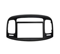 Marco Panel Estéreo Fascia Radio para Hyundai para Panel Kit Tablero Instalación Embellecedora Placa Adaptador Bisel Consola Estéreo 2006-2011 Panel Audio Coche(Only Frame)
