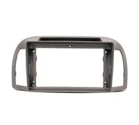 Marco Panel Navegación 9in 2Din ABS Negro - Reemplazo Durable y Estilizado para Micra March K12 2002-2010 - Fácil Instalación, Protección Mejorada (Sin Cable de alimentación)