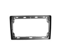 Marco Panel para Fiat para Scudo 2007-2016 Radio Fascia Reproductor Audio Estéreo Panel DVD Kit Tablero Marco Consola Central Soporte 2 DIN(Plata,7 Pulgadas)
