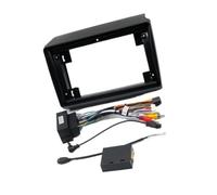 Marco Panel Radio Coche Adaptador De 9 Pulgadas, Panel Ajuste Canbus para Tablero, Radio Coche, Reproductor DVD, Marco Fascias para Peugeot Boxer 2011+