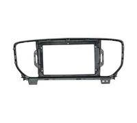 Marco Panel Radio Coche Kit De Ajuste Fascia para DVD Coche 9 Pulgadas, Marco Adaptador Conexión Audio Doble DIN para KIA KX5 (SPORTAGE R) 2016 2017