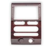 Marco Panel Radio Coche Kit De Tablero Panel Radio Fascia Coche 9 Pulgadas, Placa Ajuste Adaptador Bisel Consola Facia para Ford para Expedition 2006-2015 (Auto AC)