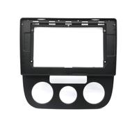 Marco Panel Radio Coche Kit Marco Radio Coche 10 Pulgadas Arnés Cableado Canbus para VW para Sagitar para Jetta 5 para Golf 5 para Bora para Vento 2006-2010(Frame A)