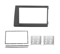 Marco Panel Radio Coche Marco De Radio DVD para Coche Doble DIN, Bisel Facial, Kit Instalación 2, CD Fascia para Volvo XC70 V70 para S60 1998-2004