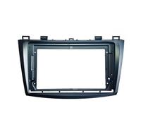 Marco Panel Radio Coche Radio Estéreo Coche 9 Pulgadas, 2 DIN, Marco Salpicadero, Kit Embellecedor Bisel, Tablero Navegación Android para Mazda 3, para Axela 2009-2013