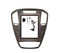 Marco Panel Radio para Opel para Insignia 2008-2013 Reproductor MP5 GPS 9,7 Pulgadas Unidad Principal 2 DIN Cubierta Tablero Marco Panel(Brown-canbus)