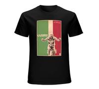 Marco PANTANI Ciclismo Campione IL Pirata CESENATICO Unisex Camiseta Top Black Mens Tee, Negro , L
